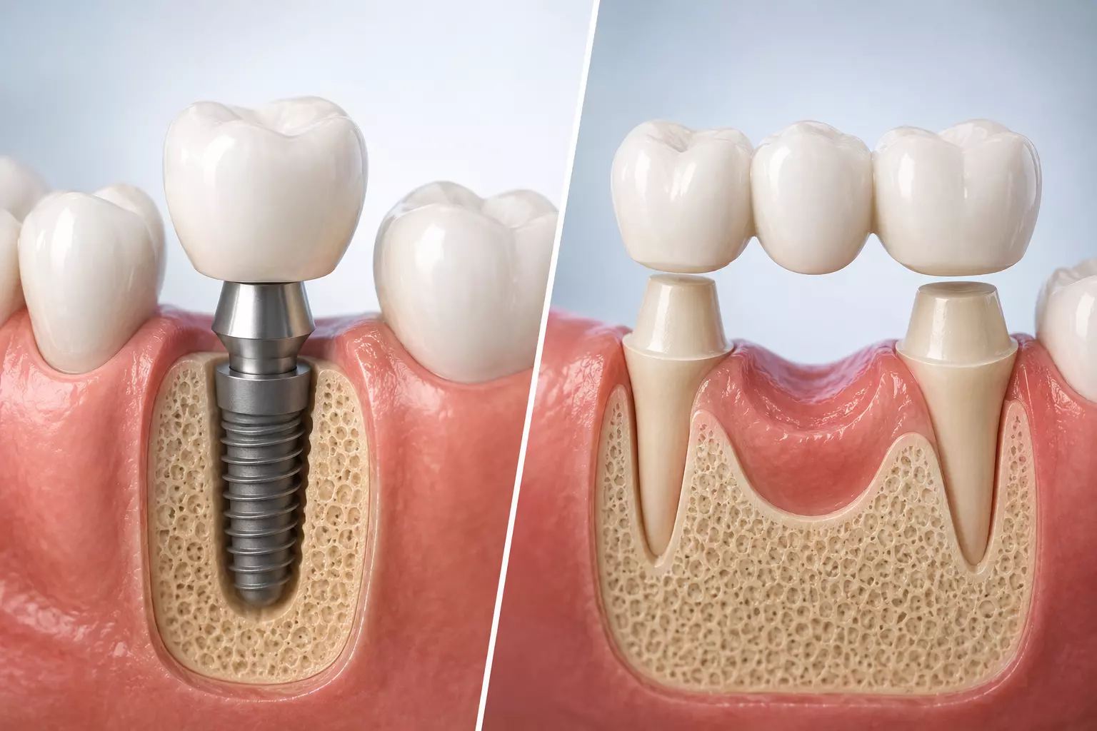 Impianto Singolo o Ponte Dentale: Quale Conviene