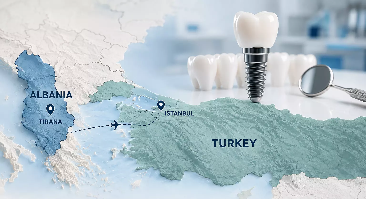 Dental Implants in Albania or Turkey: Quality, Safety and How to Choose the Right Clinic